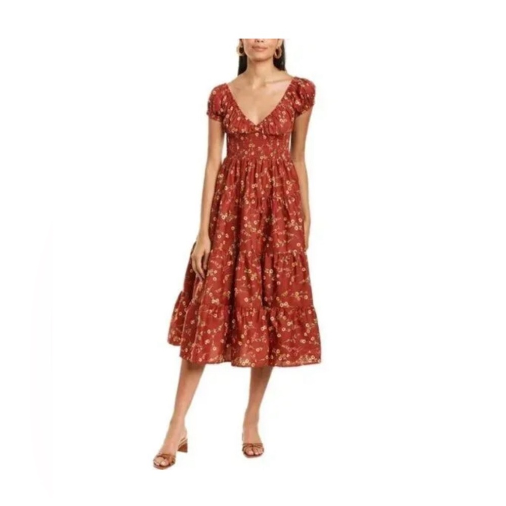 We Wore What Floral Poplin Dress